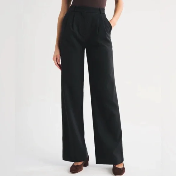 Abercrombie & Fitch Black Trousers - Picture 4 of 12